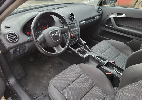 Audi A3 cena 5200 przebieg: 264000, rok produkcji 2007 z Góra małe 436